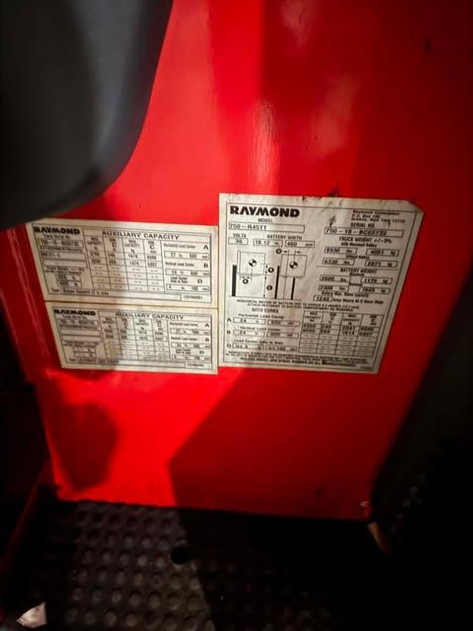 Used 2018 Raymond 7500-R45TT