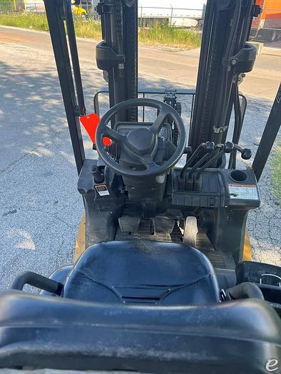 Used 2012 LP Gas Cat 2C5000 Cushion Tire 4 Wheel Sit Down (Indoor Warehouse)