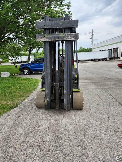 Used 1986 LP Gas Clark C500-100 Cushion Tire 4 Wheel Sit Down (Indoor Warehouse)