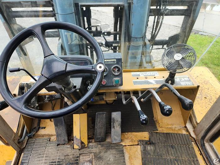 Used 2005 Diesel Cat DP-150 Pneumatic Tire 4 Wheel Sit Down