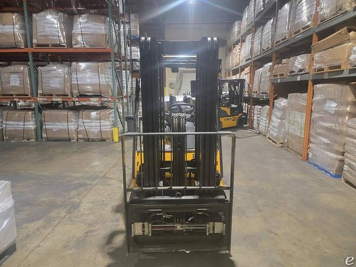 Used 2019 LP Gas Hyundai 30LC-7A Cushion Tire 4 Wheel Sit Down (Indoor Warehouse)