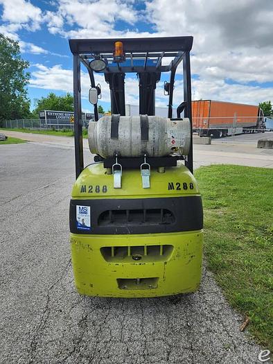 Used 2014 LP Gas Clark C25CL Cushion Tire 4 Wheel Sit Down (Indoor Warehouse)