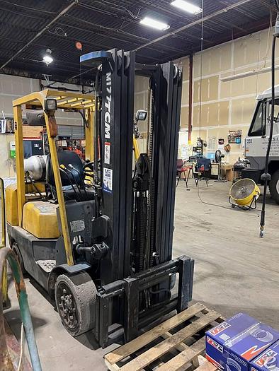 Used 2006 LP Gas TCM FCG25-3HL Cushion Tire 4 Wheel Sit Down (Indoor Warehouse)