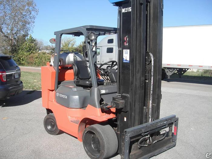 Used 2006 LP Gas Toyota 7FGCU45-BCS Cushion Tire 4 Wheel Sit Down (Indoor Warehouse)