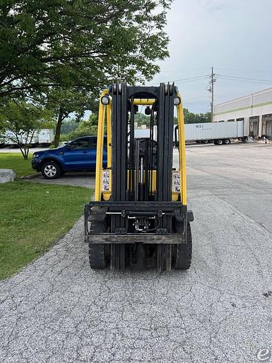 Used 2008 LP Gas Hyster H50FT Pneumatic Tire 4 Wheel Sit Down