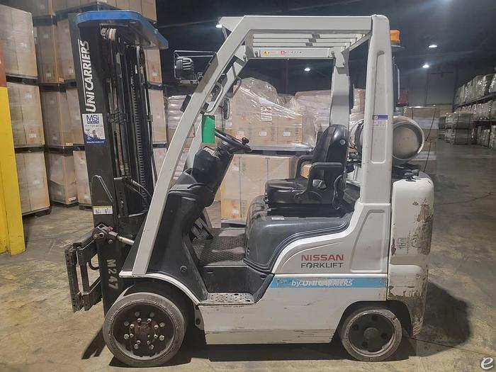 Used 2014 LP Gas Nissan CFU50LP Cushion Tire 4 Wheel Sit Down (Indoor Warehouse)