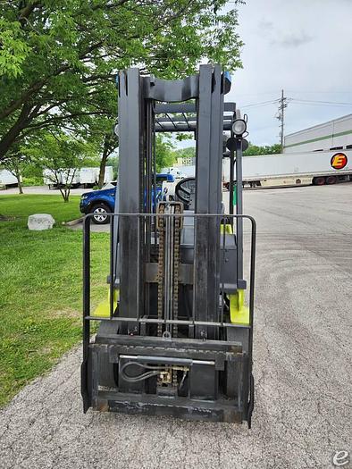 Used 2018 LP Gas Clark C25CL-U01178 Cushion Tire 4 Wheel Sit Down (Indoor Warehouse)