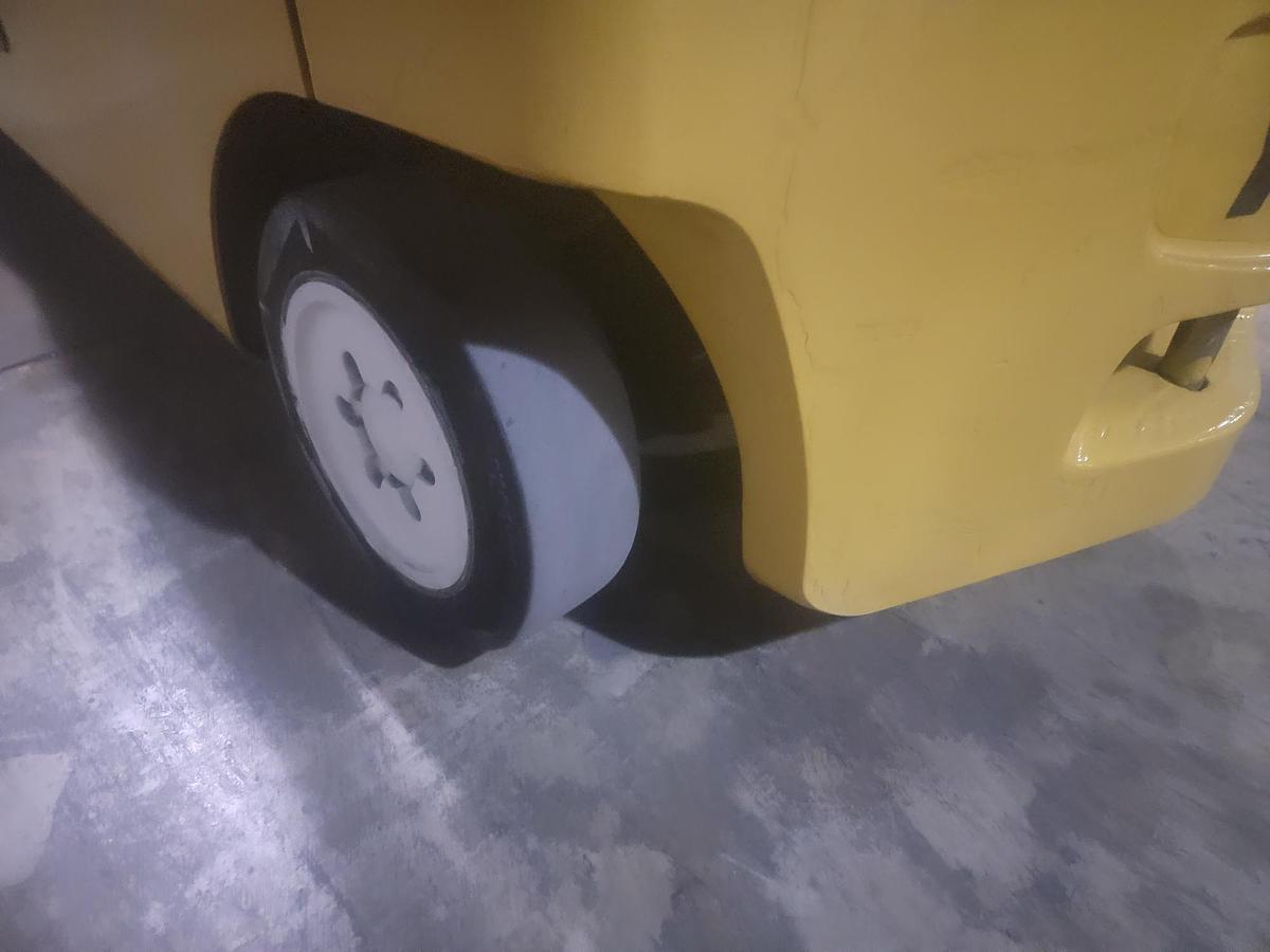 Used 2010 LP Gas Yale GLC050 Cushion Tire 4 Wheel Sit Down (Indoor Warehouse)