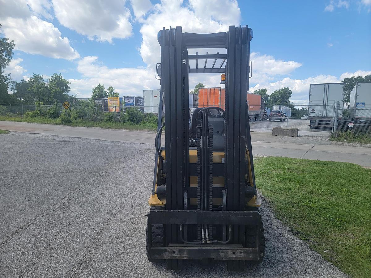 Used 2016 LP Gas Cat C5000 Cushion Tire 4 Wheel Sit Down (Indoor Warehouse)