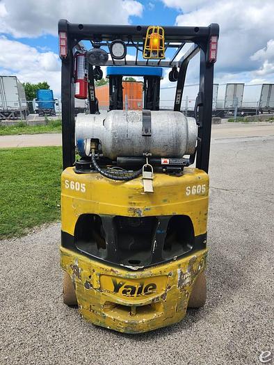 Used 2016 LP Gas Yale GLC050VXNDSE083 Cushion Tire 4 Wheel Sit Down (Indoor Warehouse)