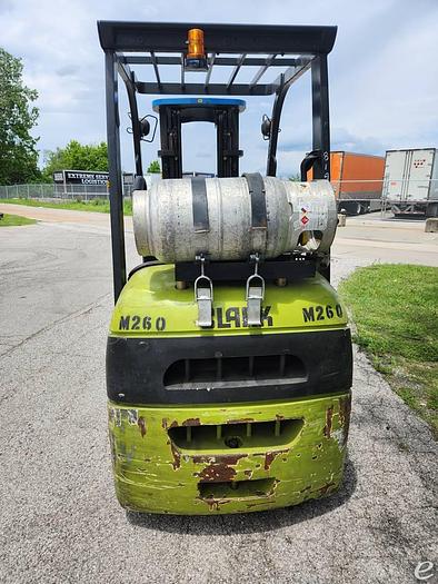 Used 2015 LP Gas Clark C25CL Cushion Tire 4 Wheel Sit Down (Indoor Warehouse)