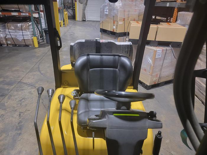 Used 2008 LP Gas Yale GLC060VXNGSQ084 Cushion Tire 4 Wheel Sit Down (Indoor Warehouse)