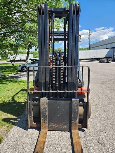 Used 2012 LP Gas Toyota 7FGCU45-BCS Cushion Tire 4 Wheel Sit Down (Indoor Warehouse)