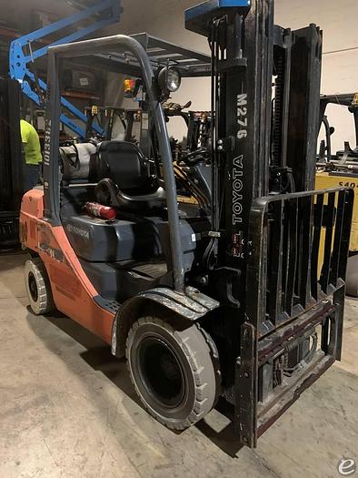 Used 2013 LP Gas Toyota 8FGU25 Cushion Tire 4 Wheel Sit Down (Indoor Warehouse)