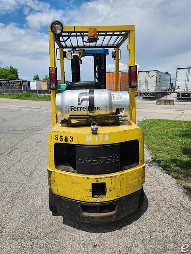 Used 2000 LP Gas Hyster X50XM Cushion Tire 4 Wheel Sit Down (Indoor Warehouse)