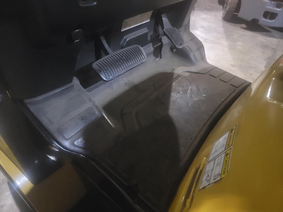 Used 2010 LP Gas Yale GLC050 Cushion Tire 4 Wheel Sit Down (Indoor Warehouse)