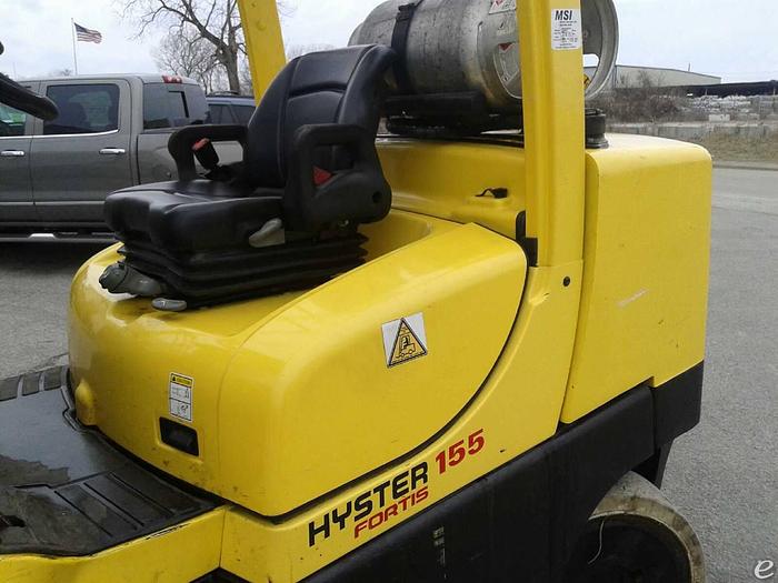 Used 2012 LP Gas Hyster S155FT Cushion Tire 4 Wheel Sit Down (Indoor Warehouse)