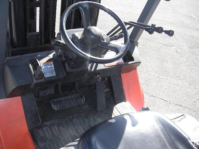 Used 2006 LP Gas Toyota 7FGCU45-BCS Cushion Tire 4 Wheel Sit Down (Indoor Warehouse)