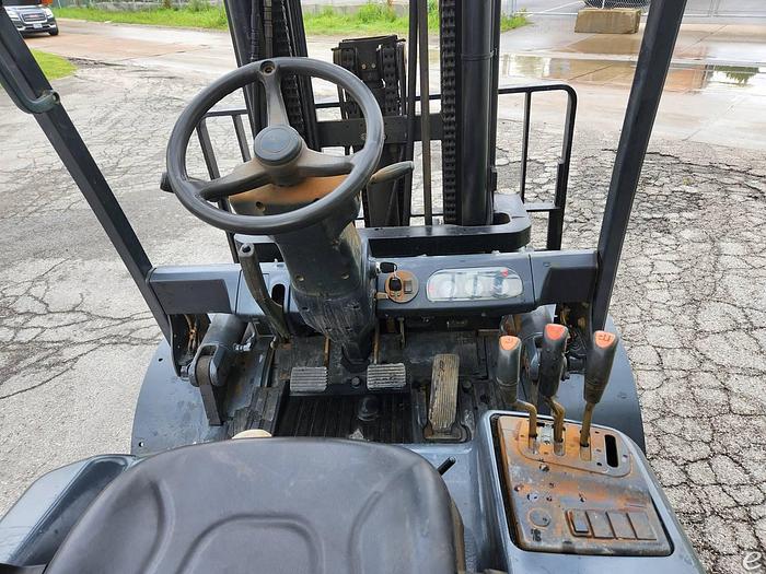 Used 2018 Diesel Doosan 500-7 Pneumatic Tire 4 Wheel Sit Down