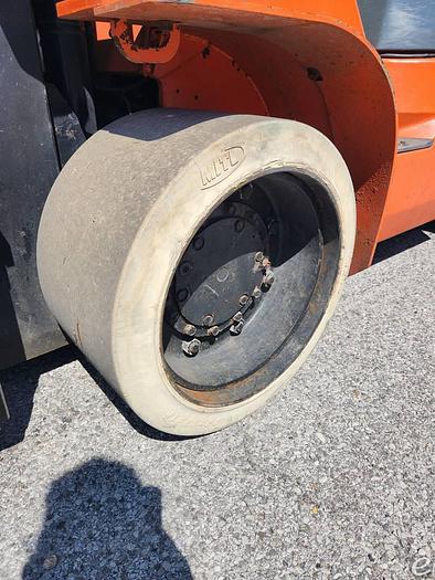 Used 2012 LP Gas Toyota 7FGCU45-BCS Cushion Tire 4 Wheel Sit Down (Indoor Warehouse)