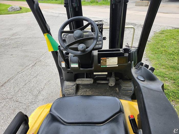 Used 2016 LP Gas Yale GLC050VXNDSE083 Cushion Tire 4 Wheel Sit Down (Indoor Warehouse)