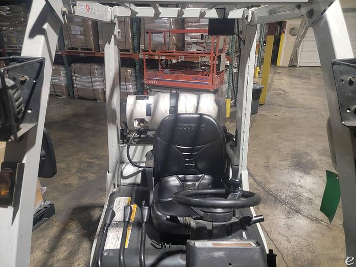 Used 2014 LP Gas Nissan CFU50LP Cushion Tire 4 Wheel Sit Down (Indoor Warehouse)