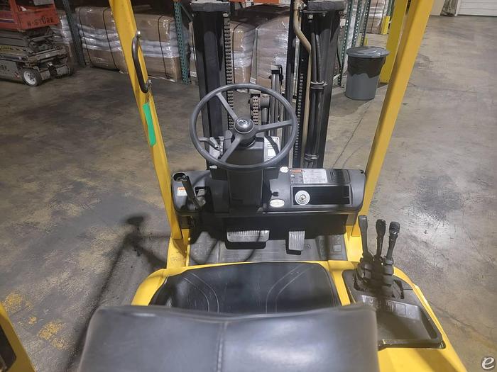 Used 2004 LP Gas Hyster S50XM Cushion Tire 4 Wheel Sit Down (Indoor Warehouse)