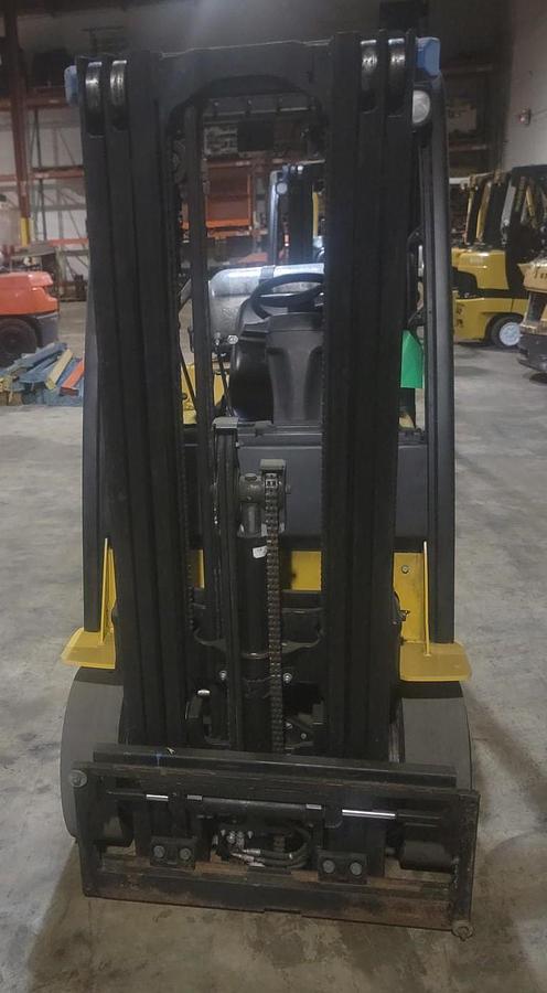 Used 2010 LP Gas Yale GLC050 Cushion Tire 4 Wheel Sit Down (Indoor Warehouse)