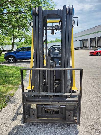 Used 2000 LP Gas Hyster X50XM Cushion Tire 4 Wheel Sit Down (Indoor Warehouse)