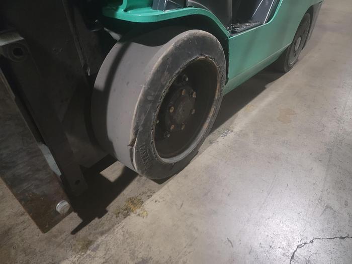 Used 2017 LP Gas Mitsubishi FGC18N Cushion Tire 4 Wheel Sit Down (Indoor Warehouse)