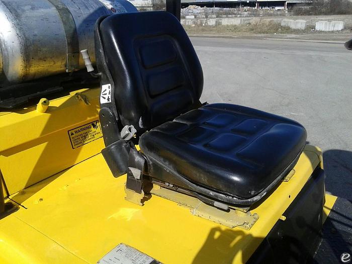 Used 2002 LP Gas Hyster S-155XL2 Cushion Tire 4 Wheel Sit Down (Indoor Warehouse)