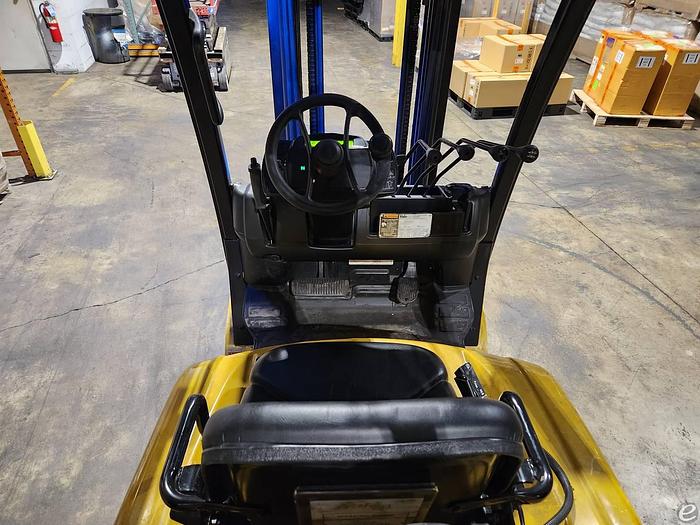 Used 2014 LP Gas Yale GLC050VXNDSE086 Cushion Tire 4 Wheel Sit Down (Indoor Warehouse)