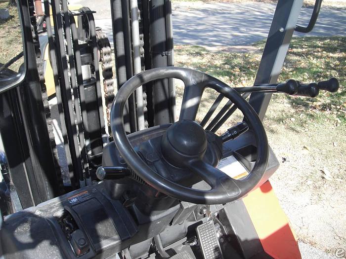 Used 2012 LP Gas Toyota 7FGCU45-BCS Cushion Tire 4 Wheel Sit Down (Indoor Warehouse)