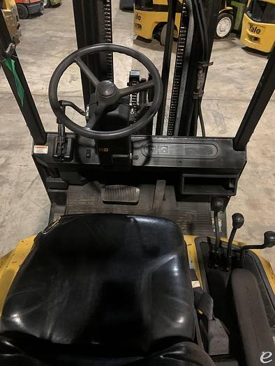 Used 1998 LP Gas Yale GLC050 Cushion Tire 4 Wheel Sit Down (Indoor Warehouse)