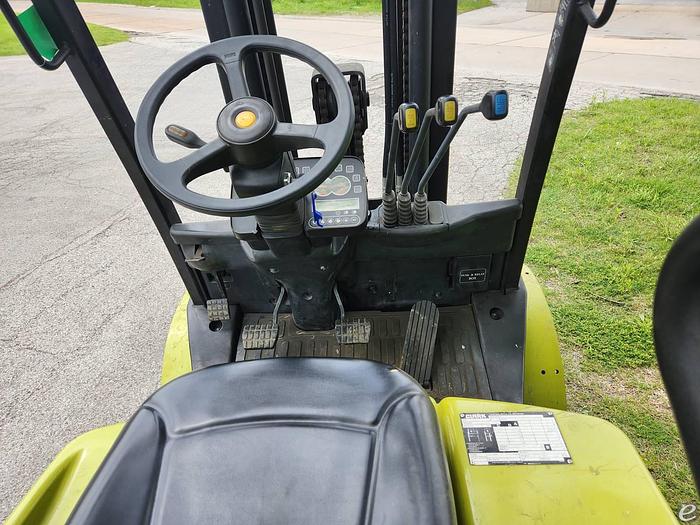 Used 2012 LP Gas Clark C30L Pneumatic Tire 4 Wheel Sit Down