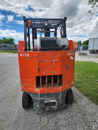 Used 2008 LP Gas Toyota 7FGCU35-BCS Cushion Tire 4 Wheel Sit Down (Indoor Warehouse)