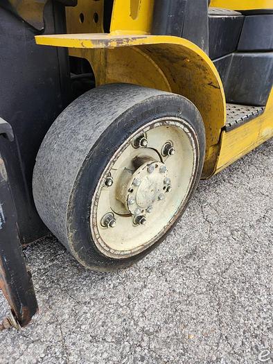 Used 2010 LP Gas Yale GLC050 Cushion Tire 4 Wheel Sit Down (Indoor Warehouse)