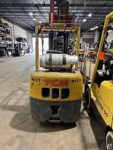 Used 2006 LP Gas TCM FCG25-3HL Cushion Tire 4 Wheel Sit Down (Indoor Warehouse)