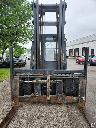 Used 2010 Diesel Mitsubishi FD70E Pneumatic Tire 4 Wheel Sit Down