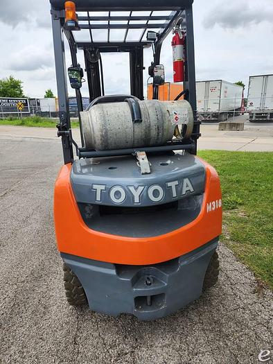 Used 2017 LP Gas Toyota 8FGU25 Pneumatic Tire 4 Wheel Sit Down