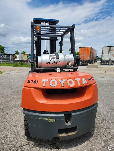 Used 2007 LP Gas Toyota 7FGKU40 Pneumatic Tire 4 Wheel Sit Down