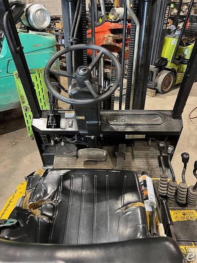 Used 1998 LP Gas Yale GLC050TGNUAE Cushion Tire 4 Wheel Sit Down (Indoor Warehouse)