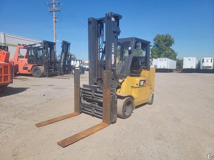 Used 2021 LP Gas Cat GC55K-STR Cushion Tire 4 Wheel Sit Down (Indoor Warehouse)