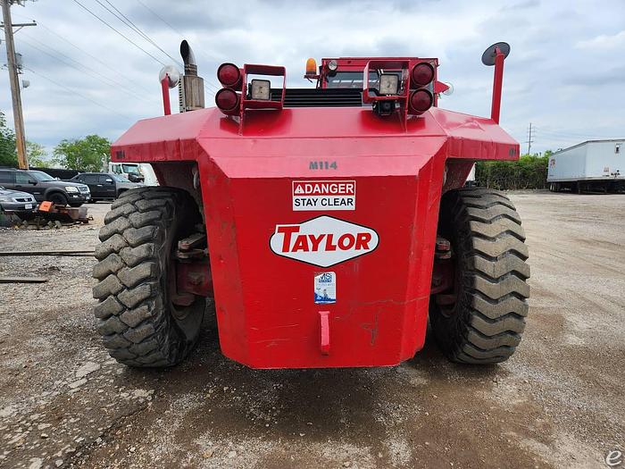 Used 1992 Diesel Taylor TY550-RR Pneumatic Tire 4 Wheel Sit Down