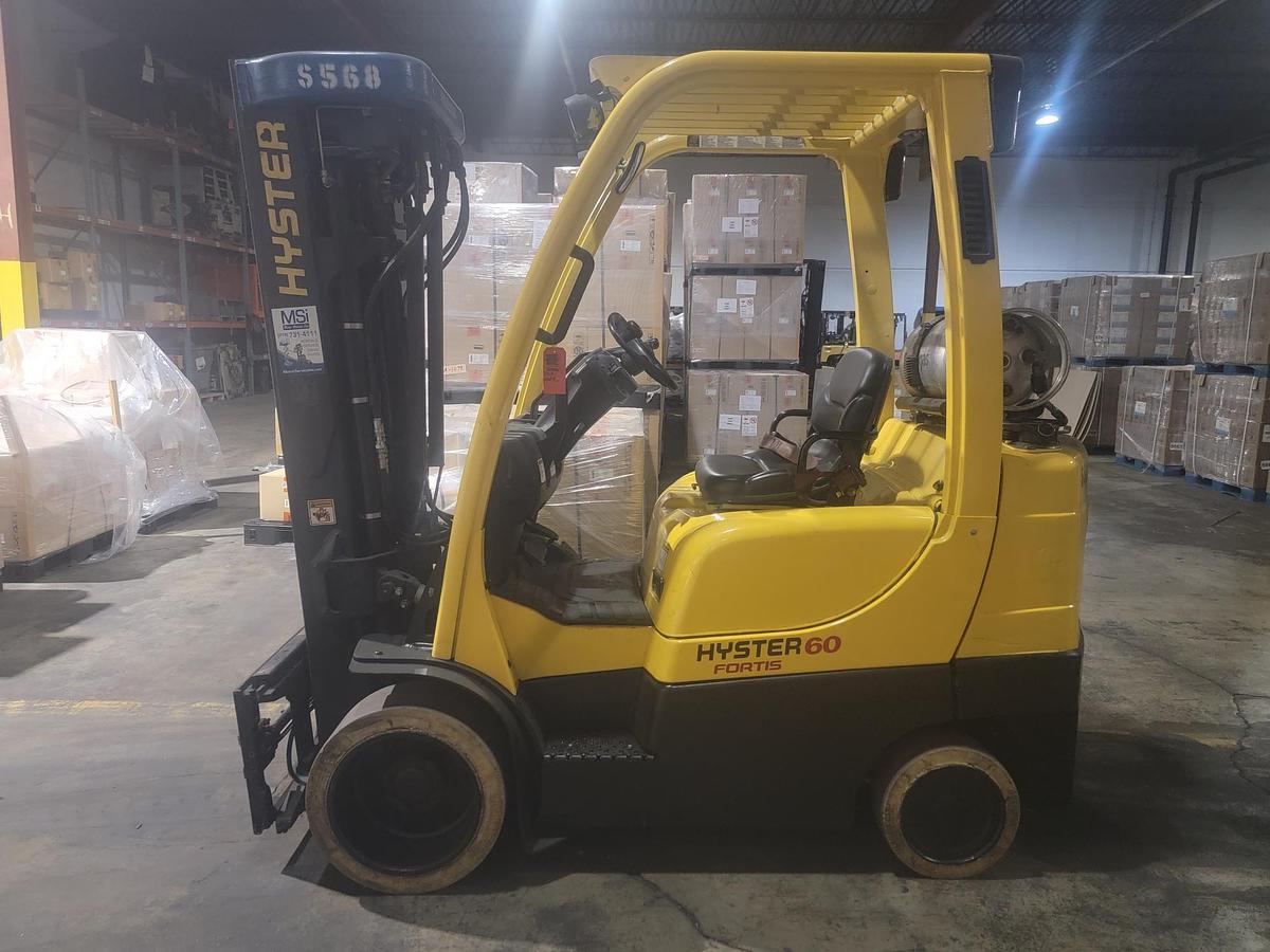 Used 2014 LP Gas Hyster S60FT Cushion Tire 4 Wheel Sit Down (Indoor Warehouse)