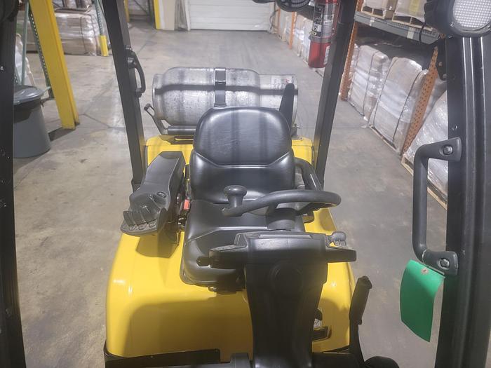 Used 2016 LP Gas Yale GLC050VXNDSE083 Cushion Tire 4 Wheel Sit Down (Indoor Warehouse)