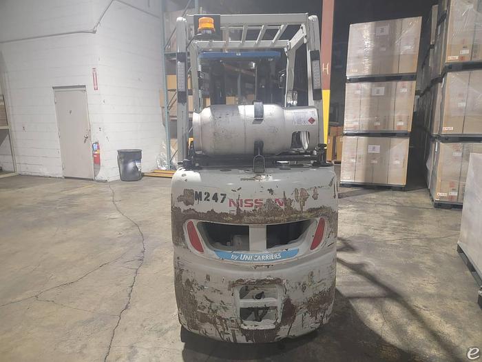 Used 2014 LP Gas Nissan CFU50LP Cushion Tire 4 Wheel Sit Down (Indoor Warehouse)