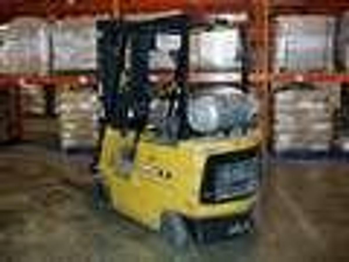 Used 1997 LP Gas Cat GC-15 Cushion Tire 4 Wheel Sit Down (Indoor Warehouse)