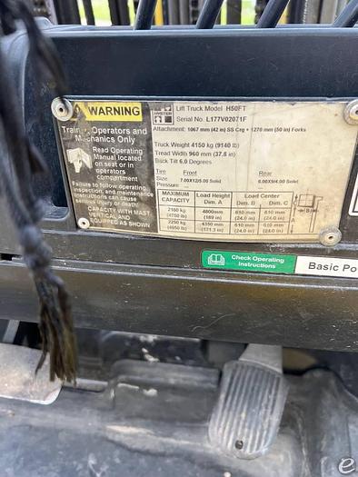 Used 2008 LP Gas Hyster H50FT Pneumatic Tire 4 Wheel Sit Down