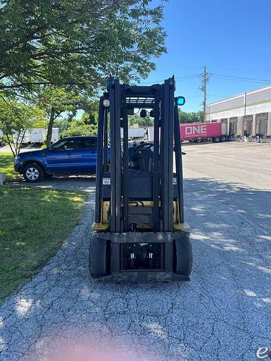 Used 2014 LP Gas Yale GLC060VXNVAV086 Cushion Tire 4 Wheel Sit Down (Indoor Warehouse)